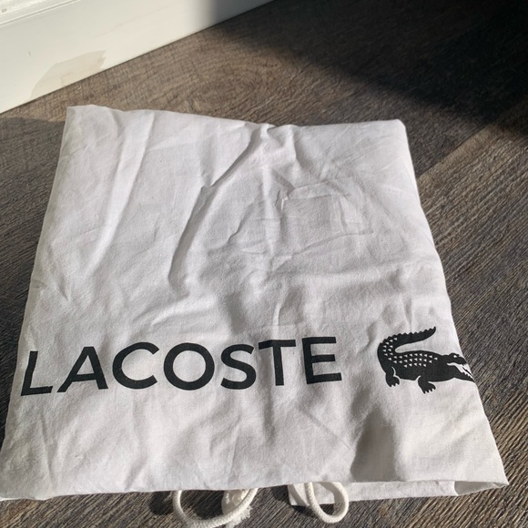 Lacoste Coated piqué canvas Backpack - Picture 7 of 7
